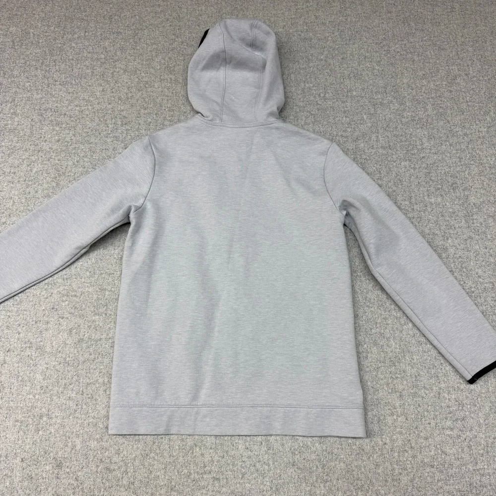 Old Navy Active Dynamic Fleece Hoodie Size XL 14-16 Gray Full Zip Tech Sweater